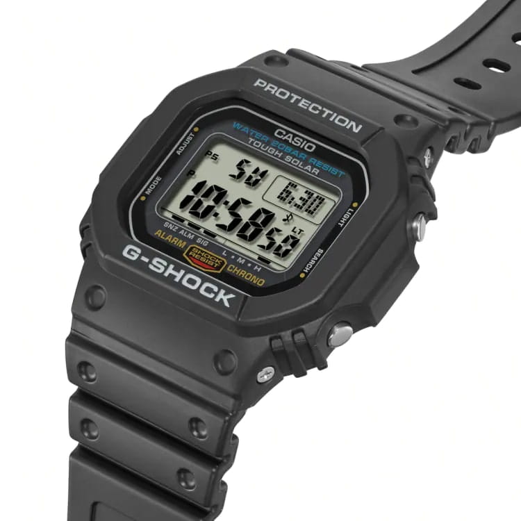 Casio Casio G-Shock G-5600UE-1DR (G-5600UE-1), g-shock япония мужские часы на браслете пластик боковой вид