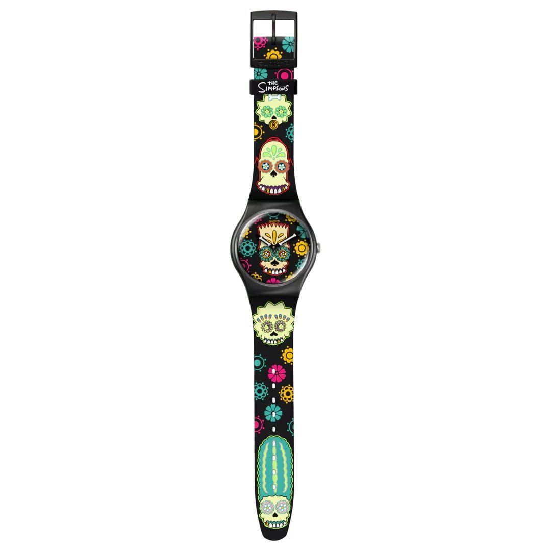 Swatch Swatch New Gent Biosourced Lacquered SO29Z135, gent швейцария мужские часы на браслете силикон боковой вид