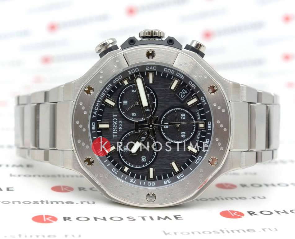 Tissot Tissot T-Race Chronograph T141.417.11.051.01 T Race, наручные мужские часы фото под углом
