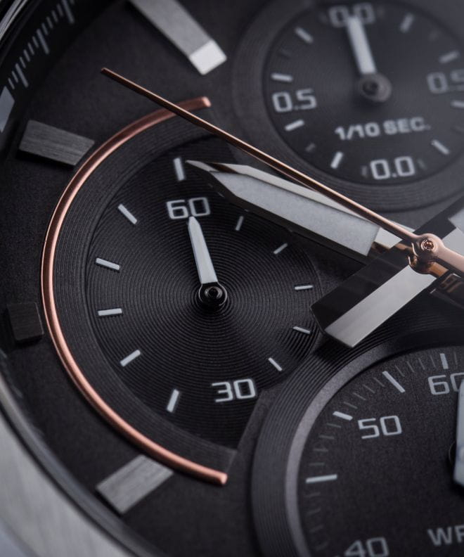 Casio Casio Edifice EFB-700D-8A мужские часы серый циферблат на запястье