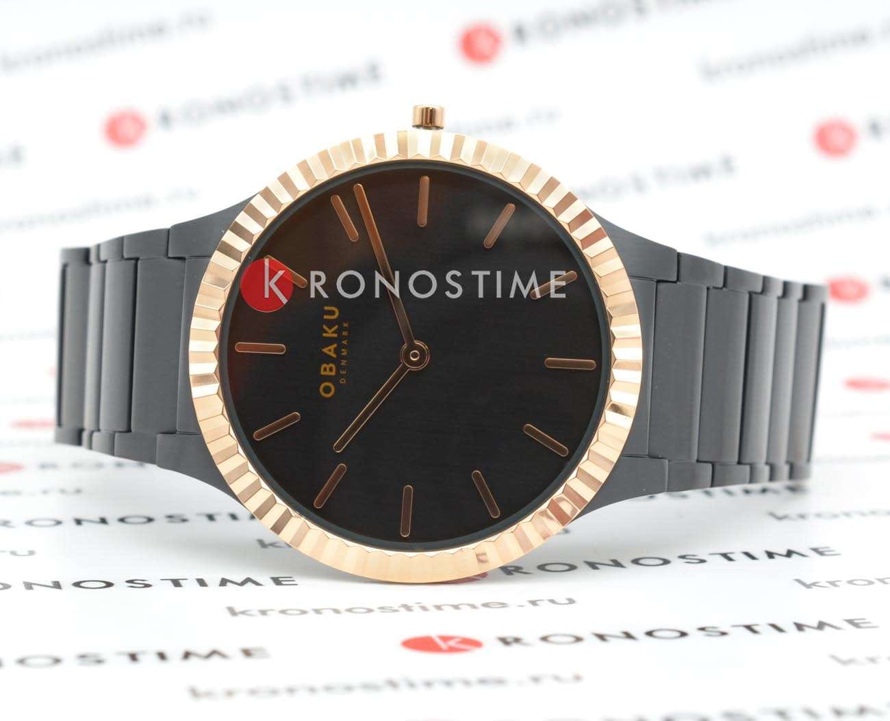 Obaku Obaku Linje Jude V292GXMBSB , наручные мужские часы фото под углом