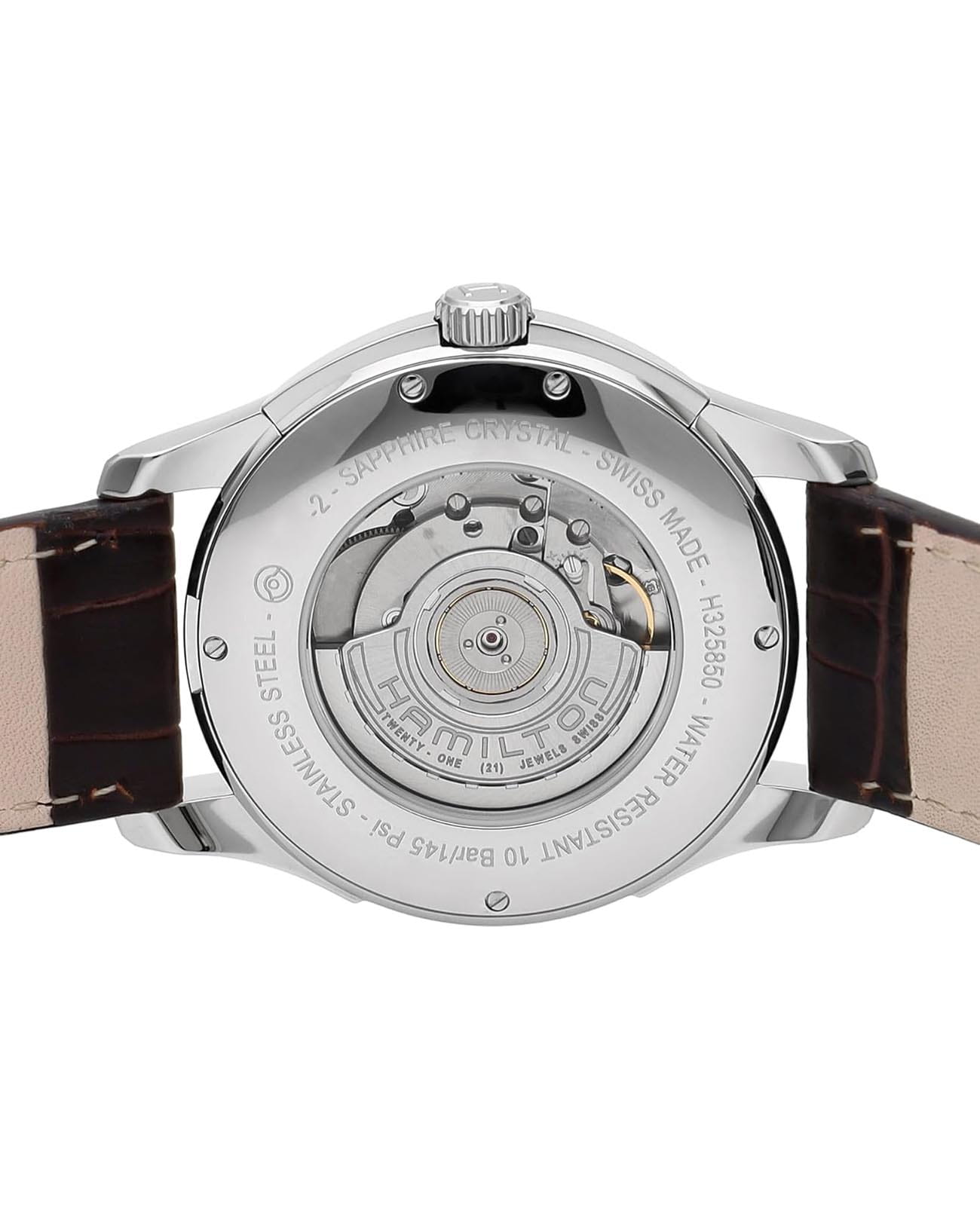 Hamilton Hamilton Jazzmaster Traveler GMT Auto H32585551 , наручные мужские часы фото под углом