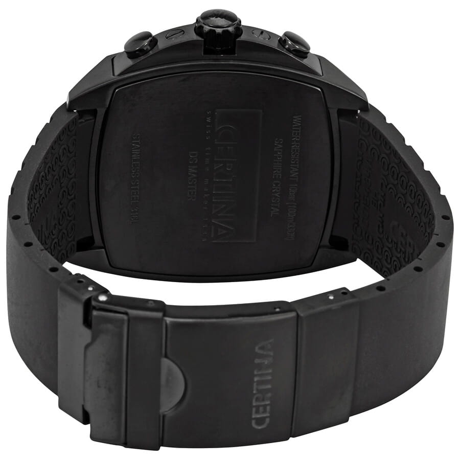 Certina Certina DS Podium C015.434.17.050.00, ds podium швейцария мужские часы на браслете каучук боковой вид