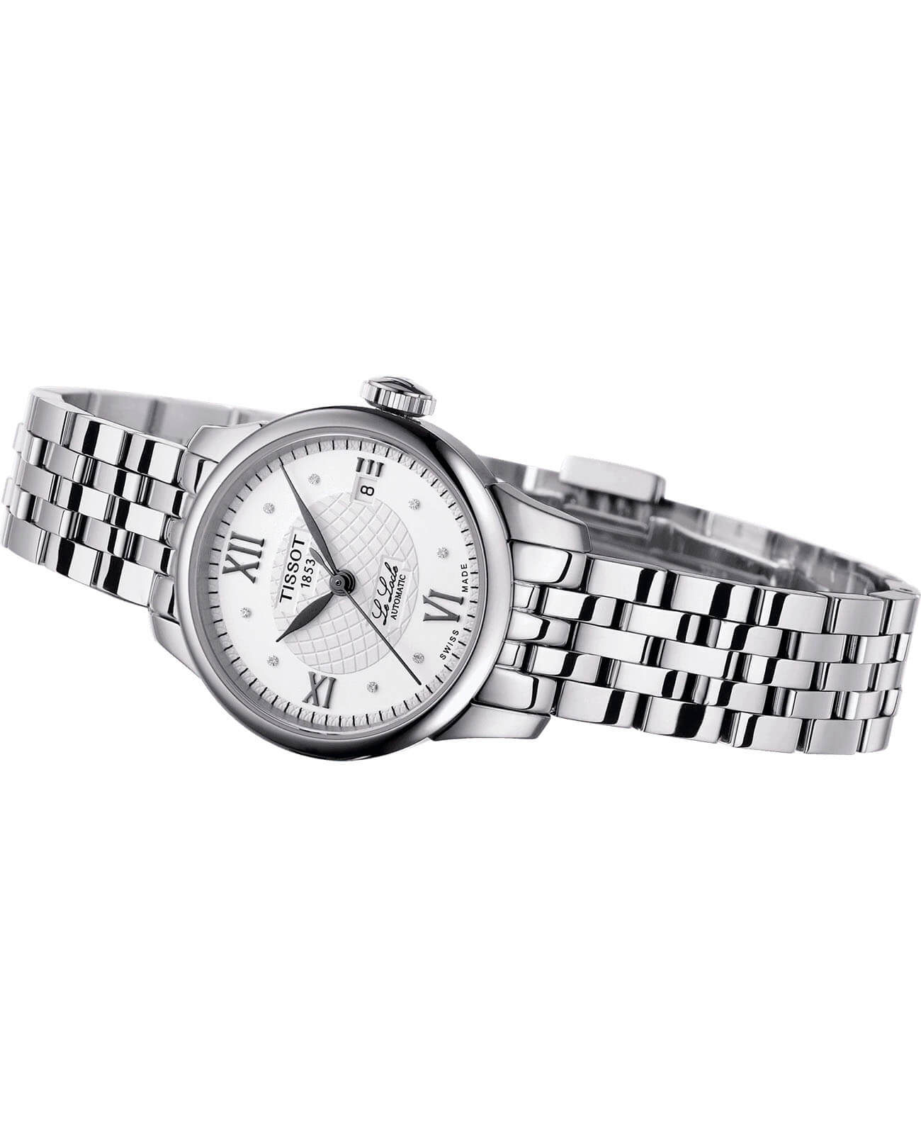 Оригинальные часы Tissot Tissot Le Locle Automatic Lady T41.1.183.16 механические калибр механизма eta 2671 общий вид