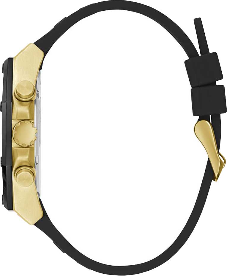 Guess Guess Sport Steel GW0263G1,  сша мужские часы на браслете силикон боковой вид