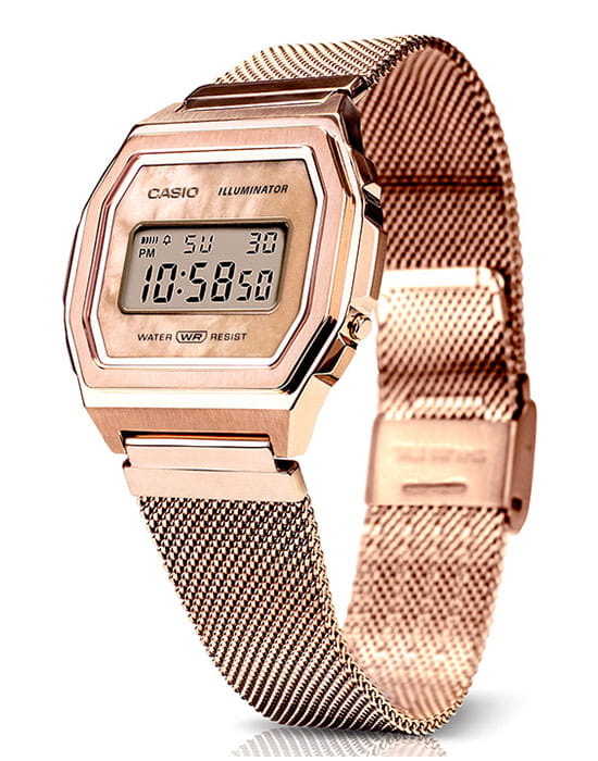 Casio Casio Collection A1000MPG-9 Retro, наручные мужские часы фото под углом