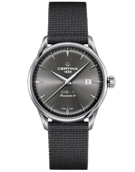 Certina Certina DS-1 Powermatic 80 C029.807.11.081.02 DS 1, наручные мужские часы фото под углом