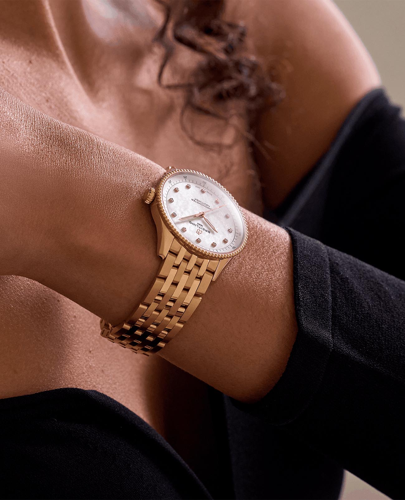 Breitling Breitling Navitimer Automatic 32 R77320E61A1R1 мужские часы перламутровый циферблат на запястье