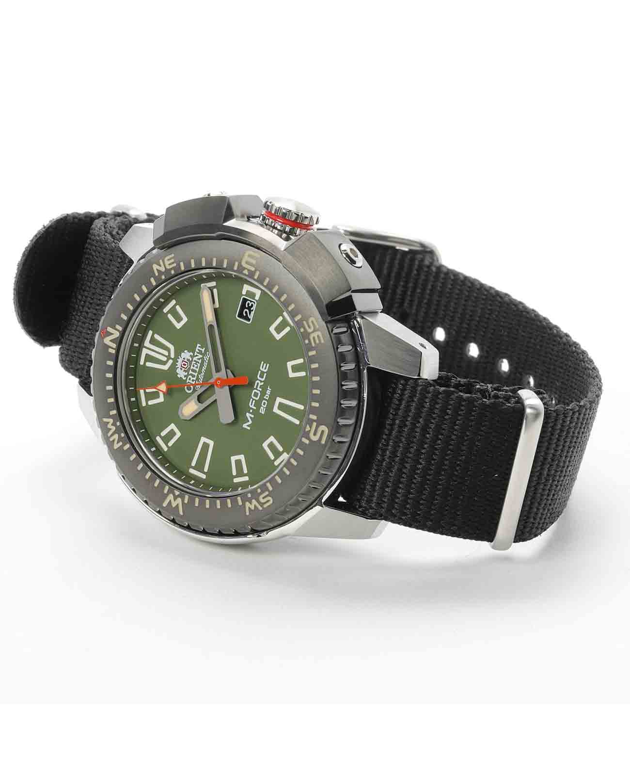 Orient Orient M-Force RA-AC0N03E  (RN-AC0N03E)  - задняя крышка сталь металл корпуса, япония часы