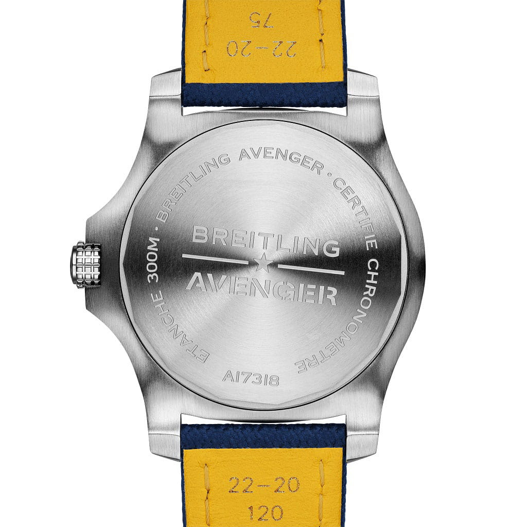 Оригинальные часы Breitling Breitling Avenger Automatic 43 A17318101C1X1 механические калибр механизма breitling 17 общий вид