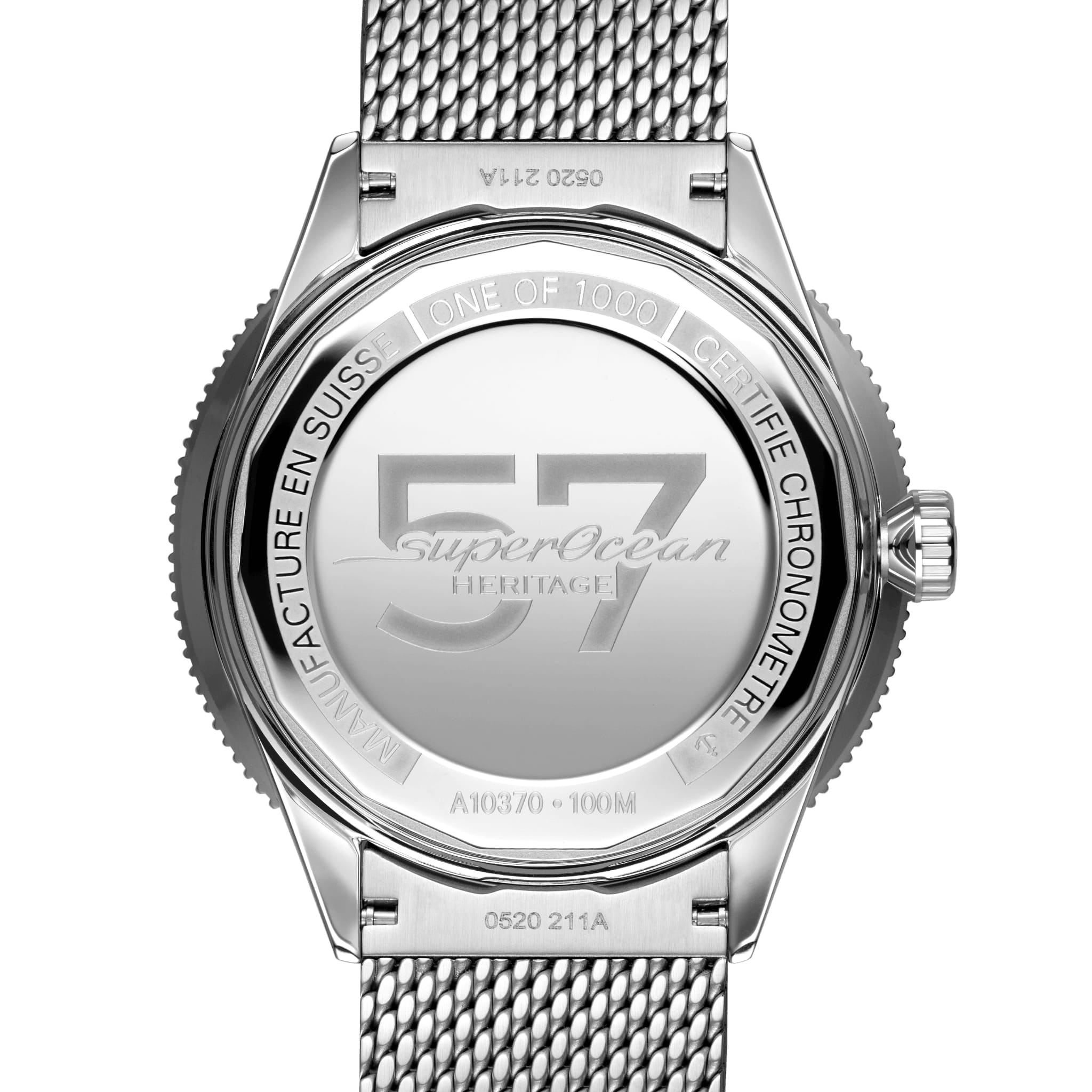 Оригинальные часы Breitling Breitling Superocean Heritage '57 Limited Edition II A103702A1C1A1 механические калибр механизма  breitling 10 общий вид