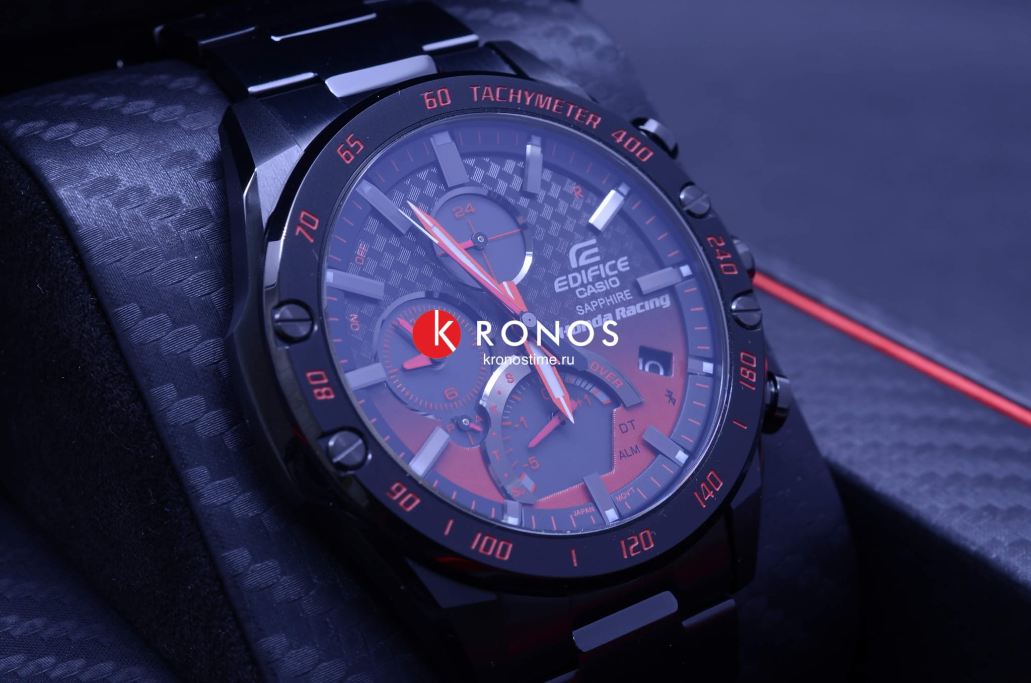 Casio Casio Edifice EQB-1000HR-1A EQB — детали корпуса и сталь с ip покрытием