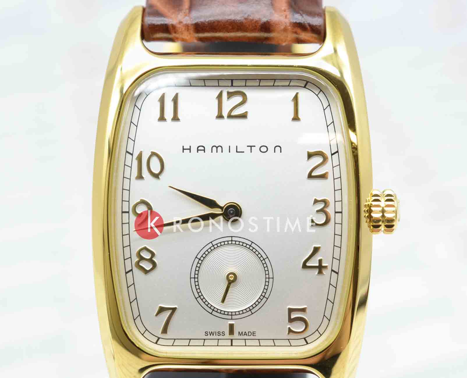 Hamilton Hamilton American Classic Boulton Quartz H13431553, american classic швейцария мужские часы на браслете кожаный боковой вид