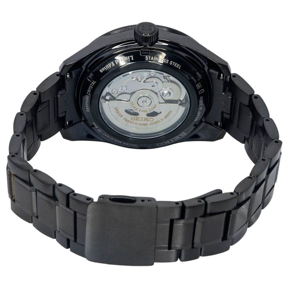 Seiko Seiko Presage Sharp Edged Series SPB361, presage япония мужские часы на браслете нержавеющая сталь с pvd-покрытием боковой вид