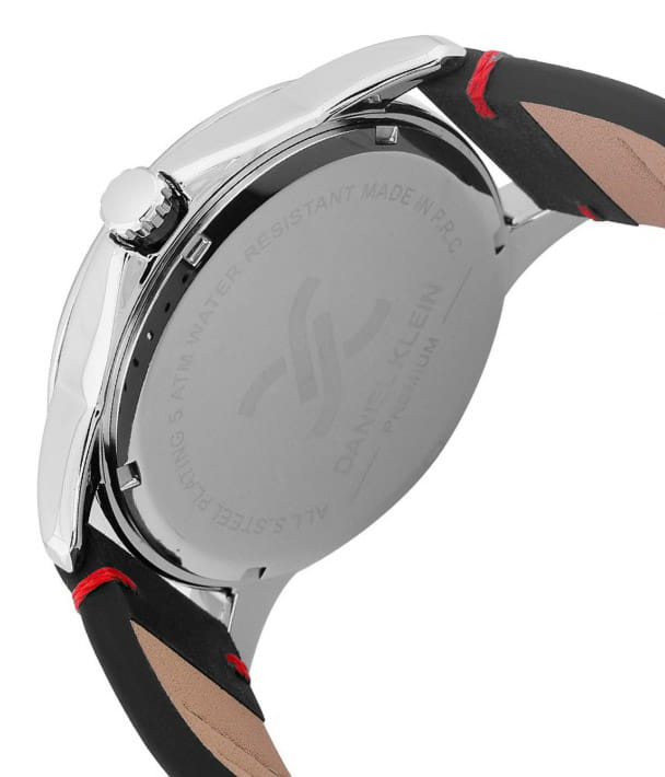 Daniel Klein Daniel Klein Premium DK.1.13737-1,  турция мужские часы на браслете кожаный боковой вид