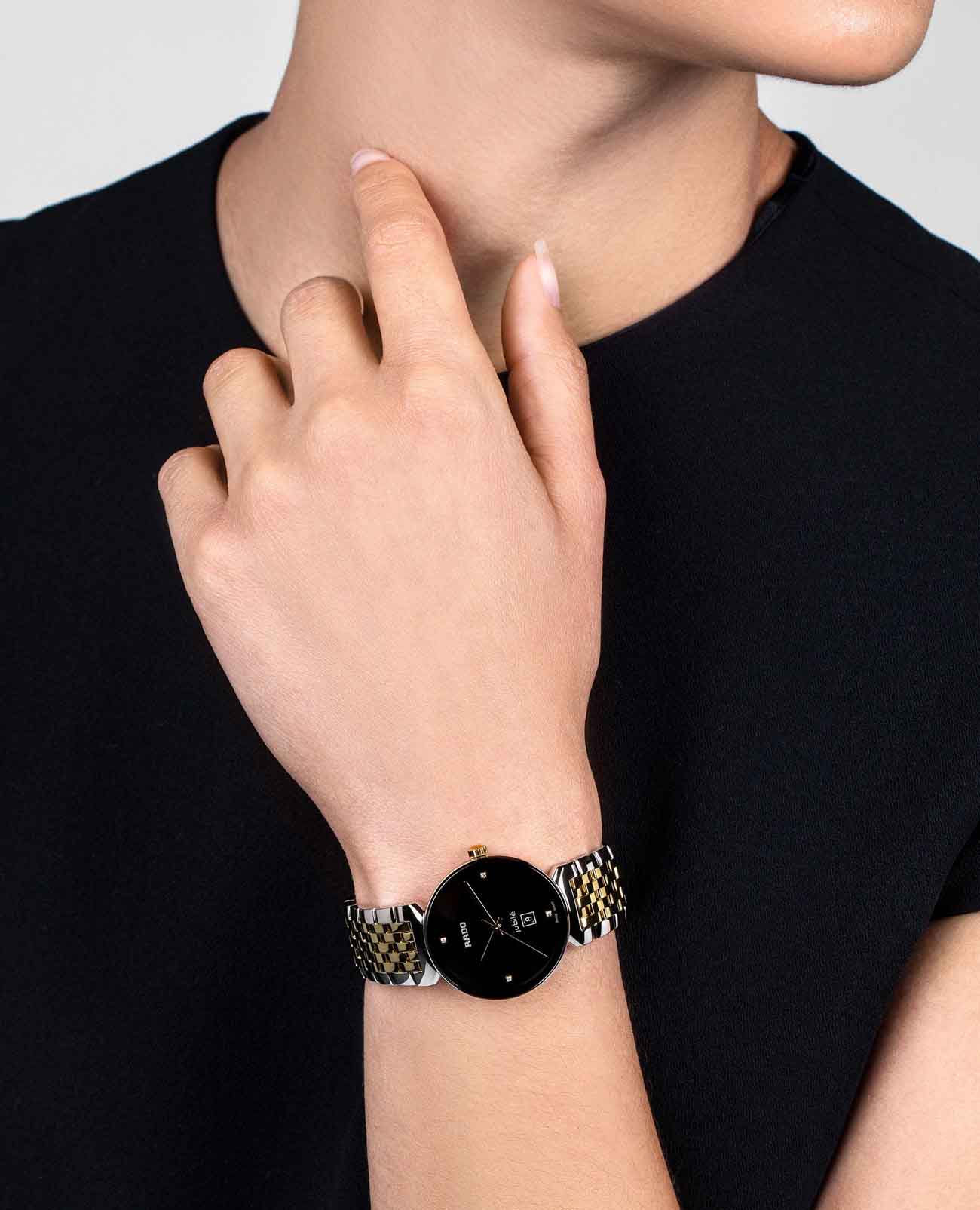 Оригинальные часы Rado Rado Florence Classic Diamonds R48913703 кварцевые калибр механизма  общий вид