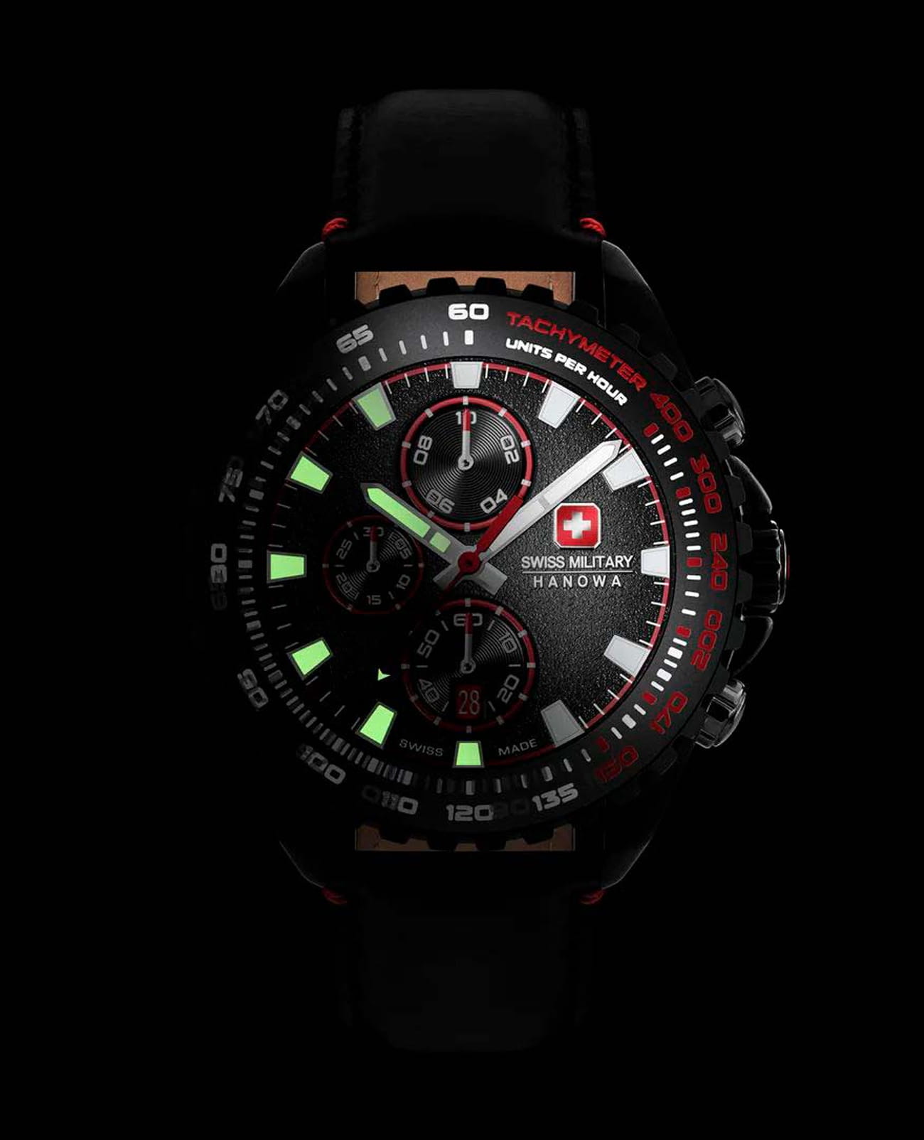 Swiss Military Hanowa Swiss Military Hanowa Stone Marten SMWGC0001832 швейцария наручные мужские часы заводная головка с логотипом Swiss Military Hanowa