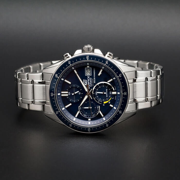 Casio Casio Edifice EFS-S510D-2A, edifice япония мужские часы на браслете нержавеющая сталь боковой вид