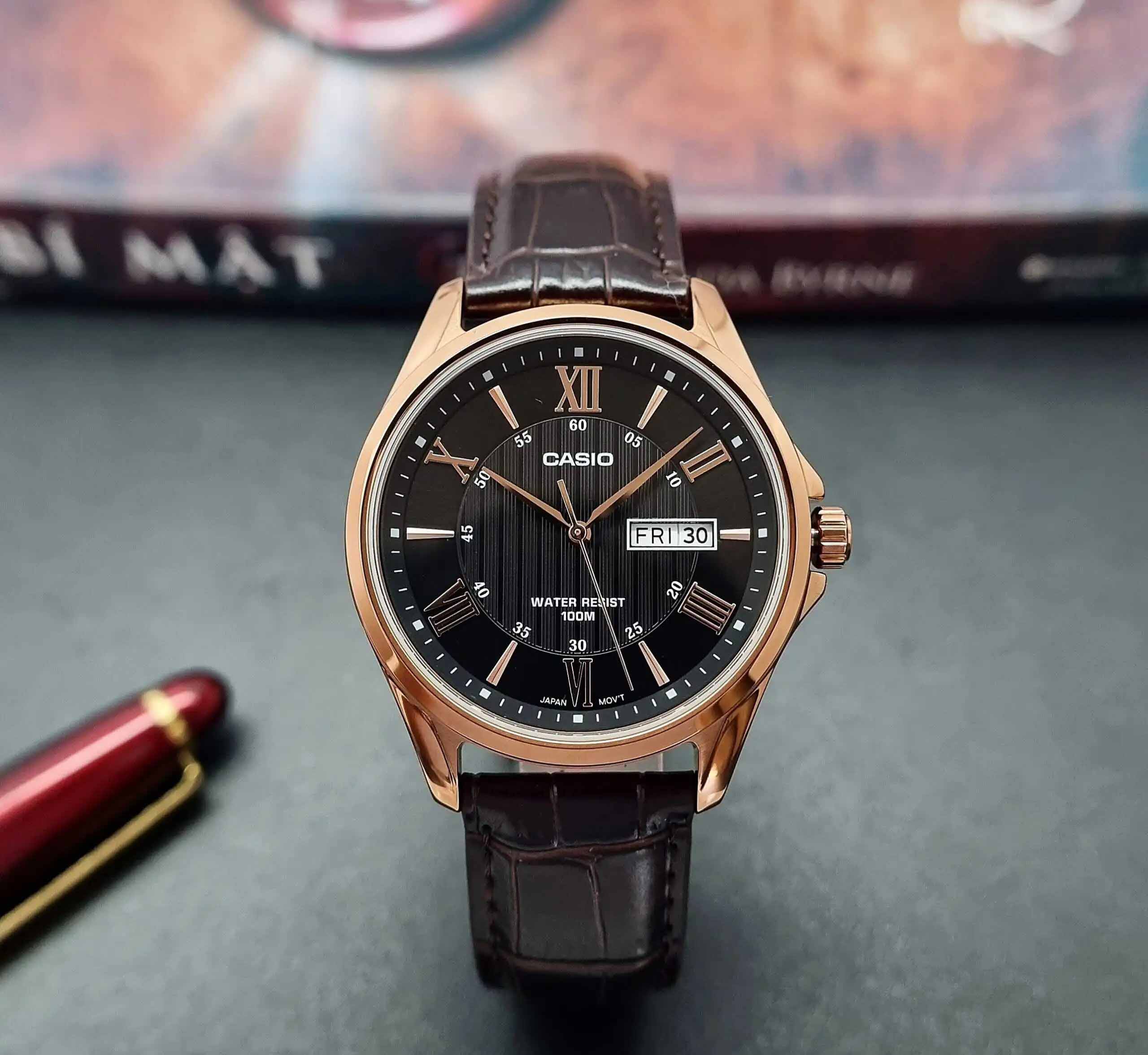 Оригинальная модель Casio Casio Collection MTP-1384L-1AVDF (MTP-1384L-1A) в полной комплектации