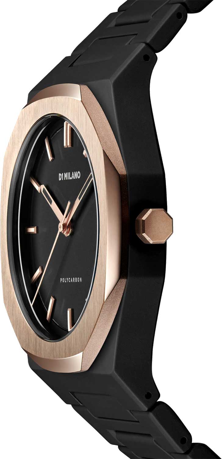 D1 Milano D1 Milano Polycarbon PCBJ15 , наручные мужские часы фото под углом