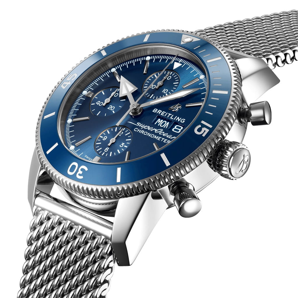 Breitling Breitling Superocean Heritage Chronograph 44 A13313161C1A1 , наручные мужские часы фото под углом