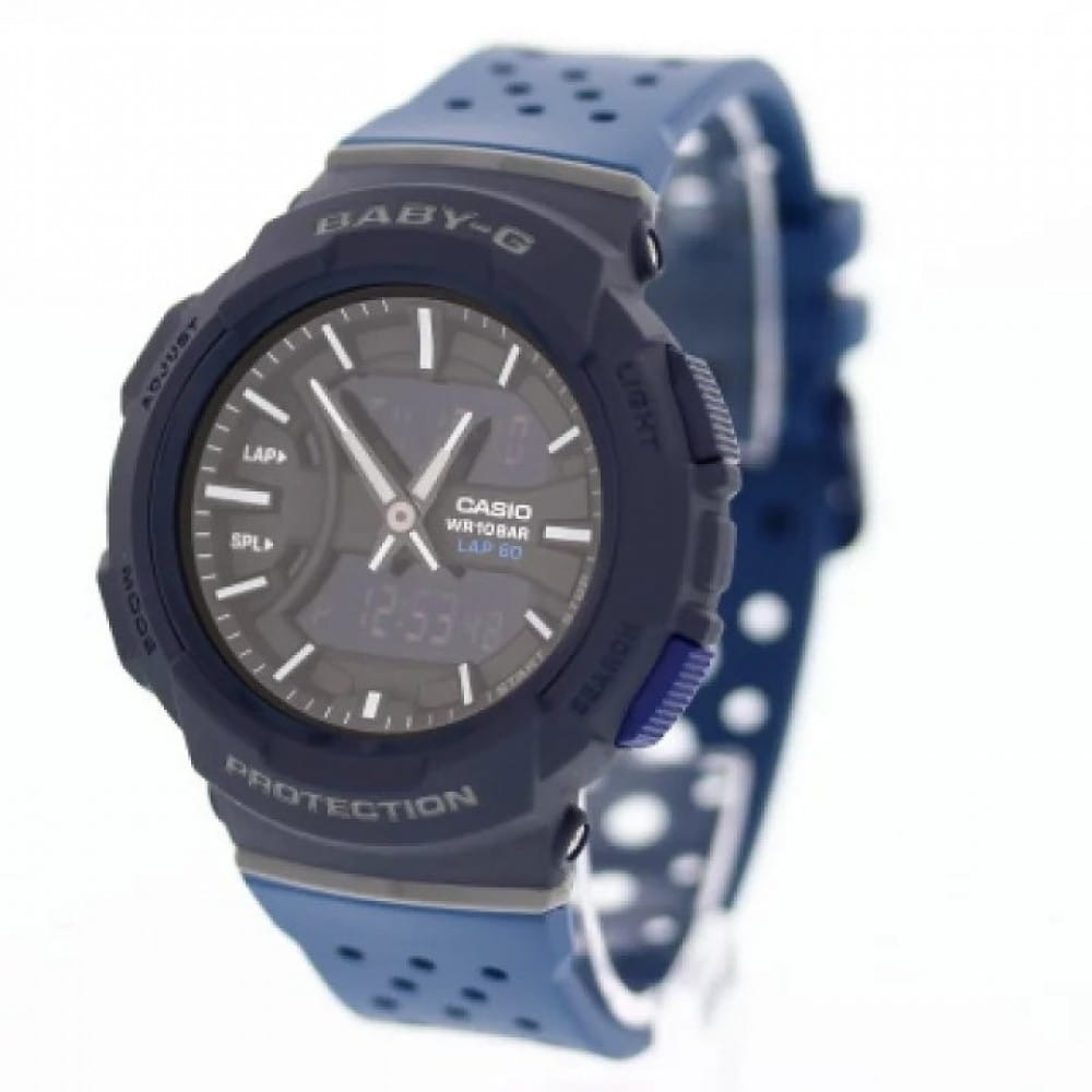 Casio Casio Baby-G BGA-240-2A1, baby-g япония женские часы на браслете полимер боковой вид