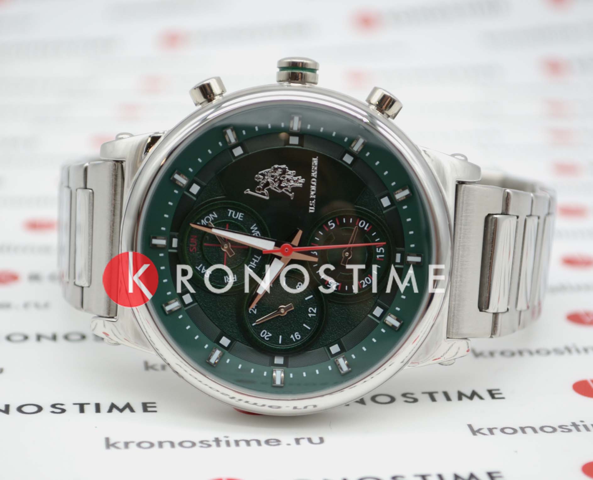 Оригинальные часы U.S. Polo Assn. U.S. Polo Assn. Crossing USPA1008-10 кварцевые калибр механизма  общий вид