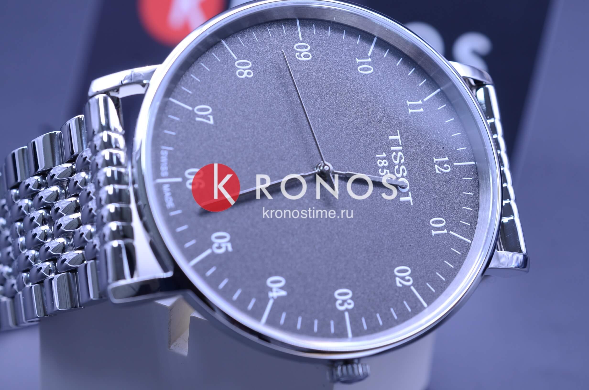 Tissot Tissot Everytime Large T109.610.11.077.00 мужские часы черный циферблат на запястье