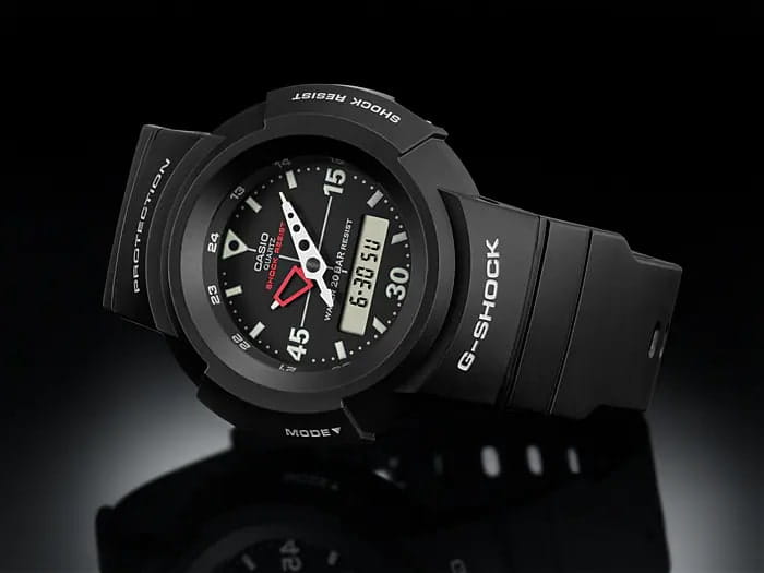 Casio Casio G-Shock AW-500E-1EDR (AW-500E-1E) япония наручные мужские часы заводная головка с логотипом Casio