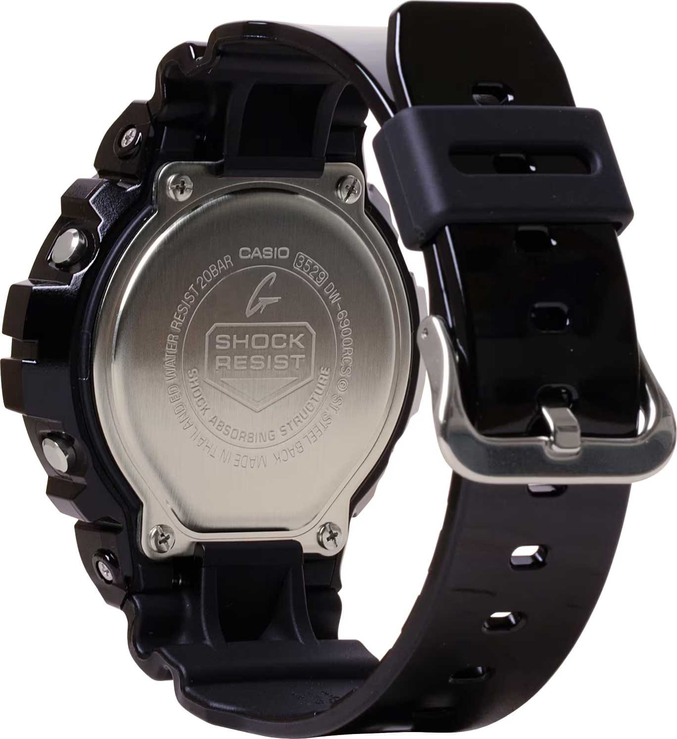 Casio Casio G-Shock DW-6900RCS-1DR (DW-6900RCS-1)  - задняя крышка пластик корпуса, япония часы