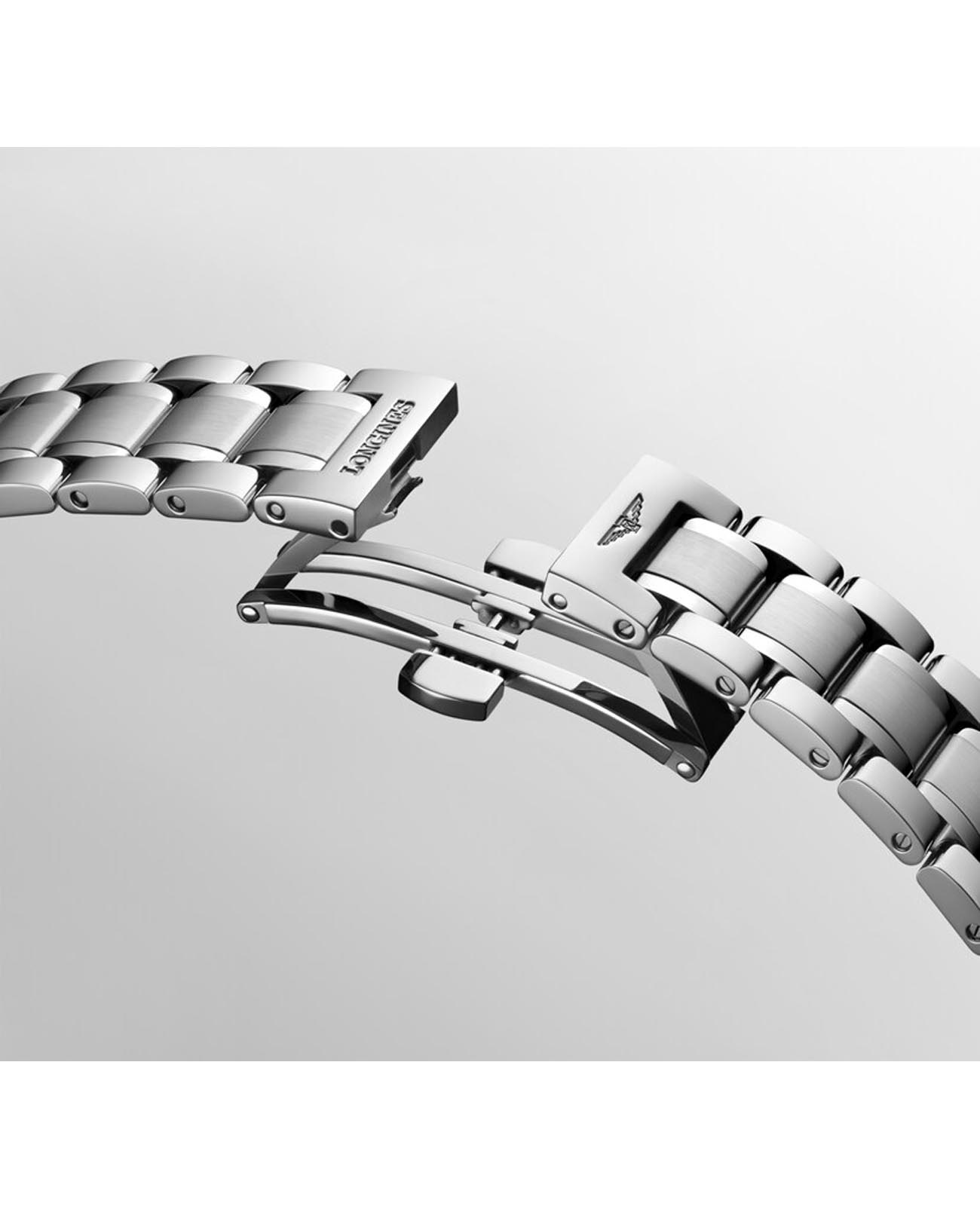 Longines Longines Master Collection L2.357.4.99.6  — детали корпуса и нержавеющая сталь