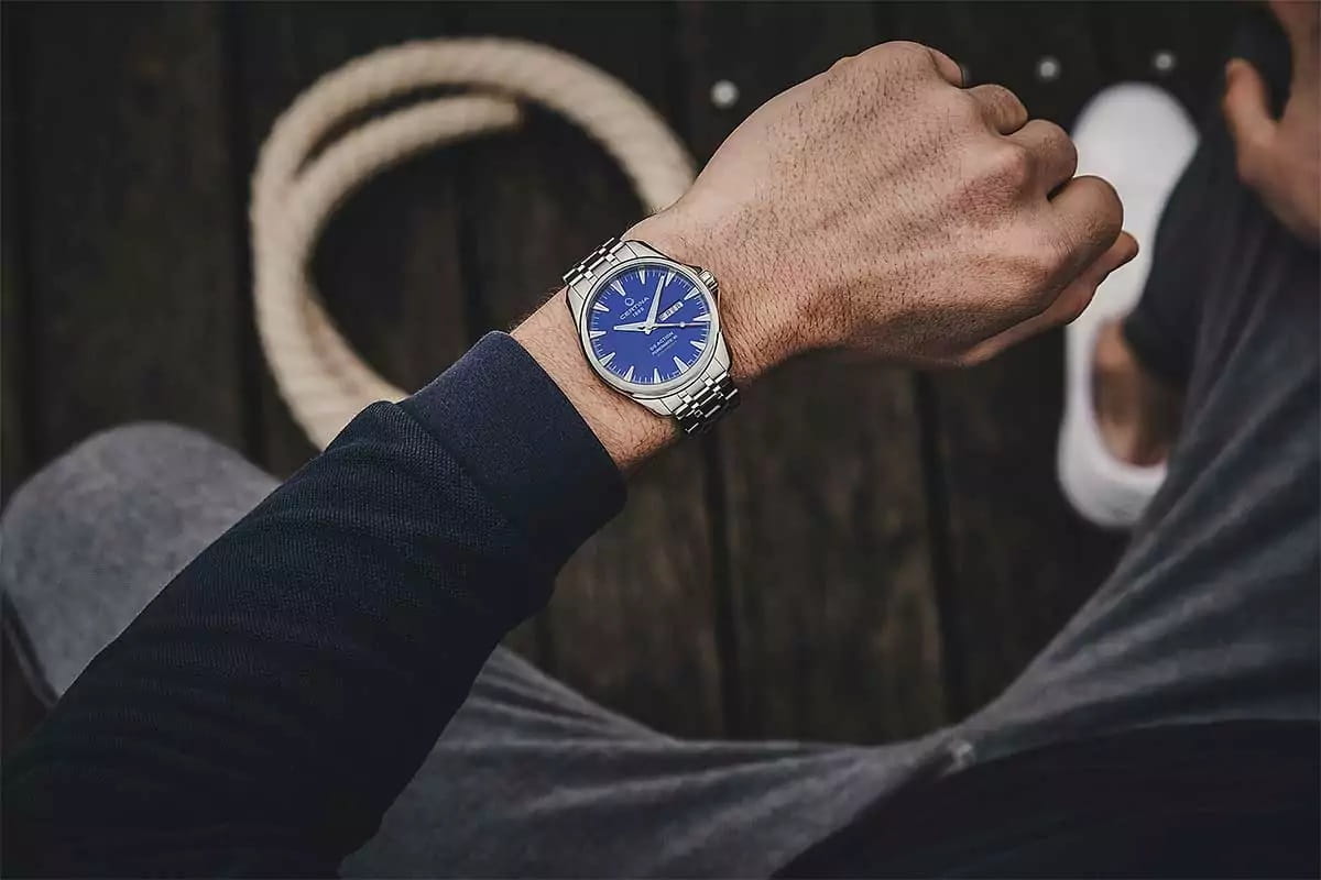 Оригинальные часы Certina Certina DS Action Day-Date C032.430.11.041.00 механические калибр механизма  общий вид