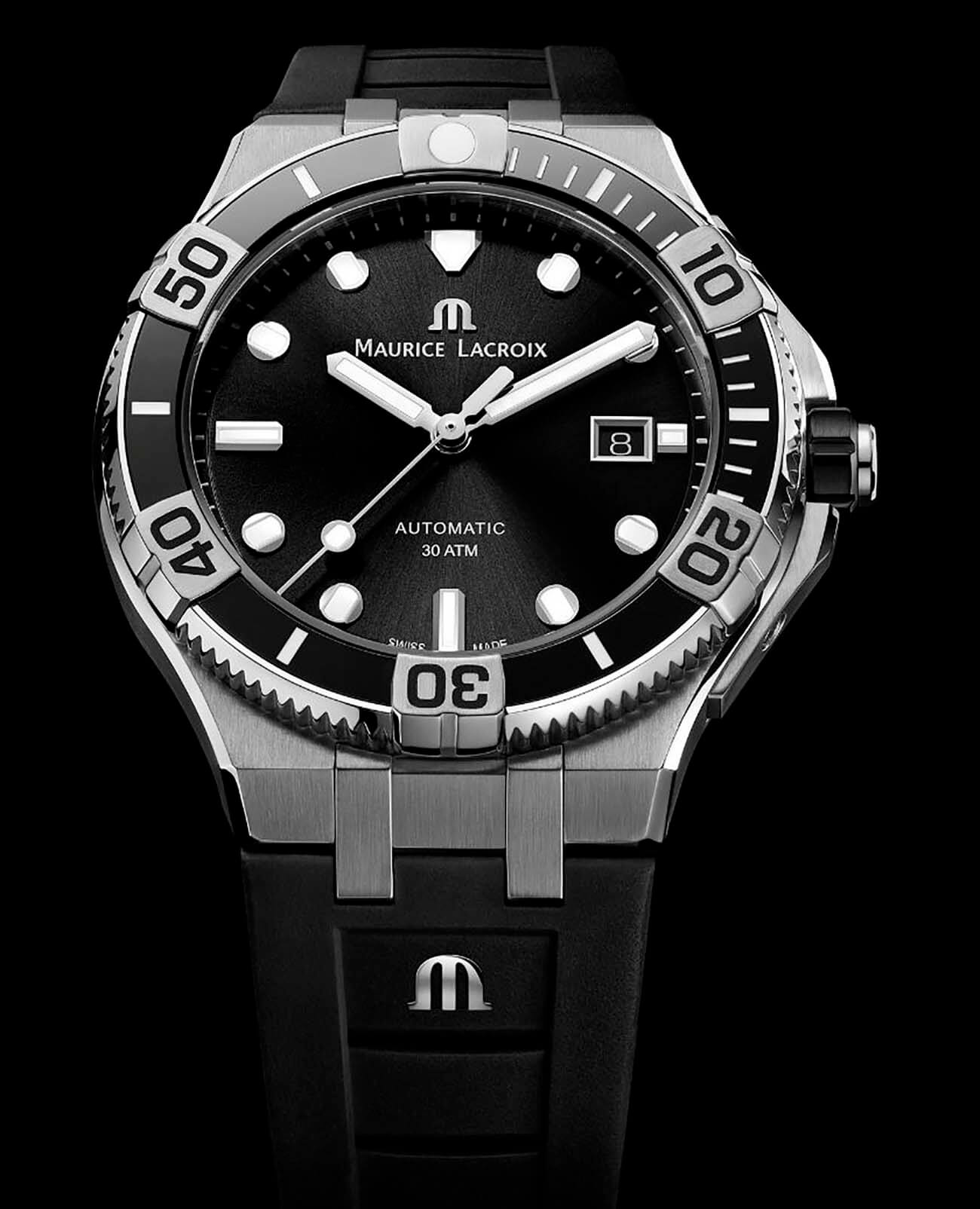 Maurice Lacroix Maurice Lacroix Aikon Venturer AI6058-SS001-330-1  — детали корпуса и каучук