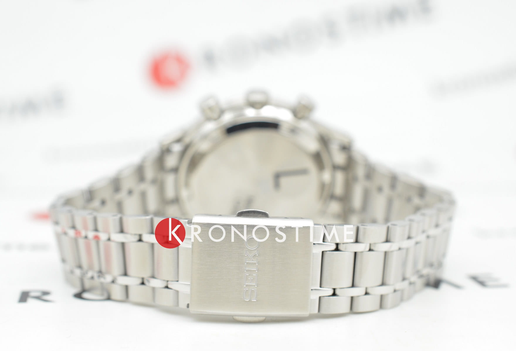 Seiko Seiko Discover More SSB477P1 кварцевые мужские часы часы крупный план синий циферблата