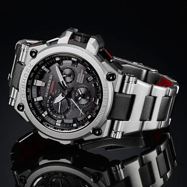 Casio Casio G-Shock Premium MTG-G1000RS-1A MTG, наручные мужские часы фото под углом