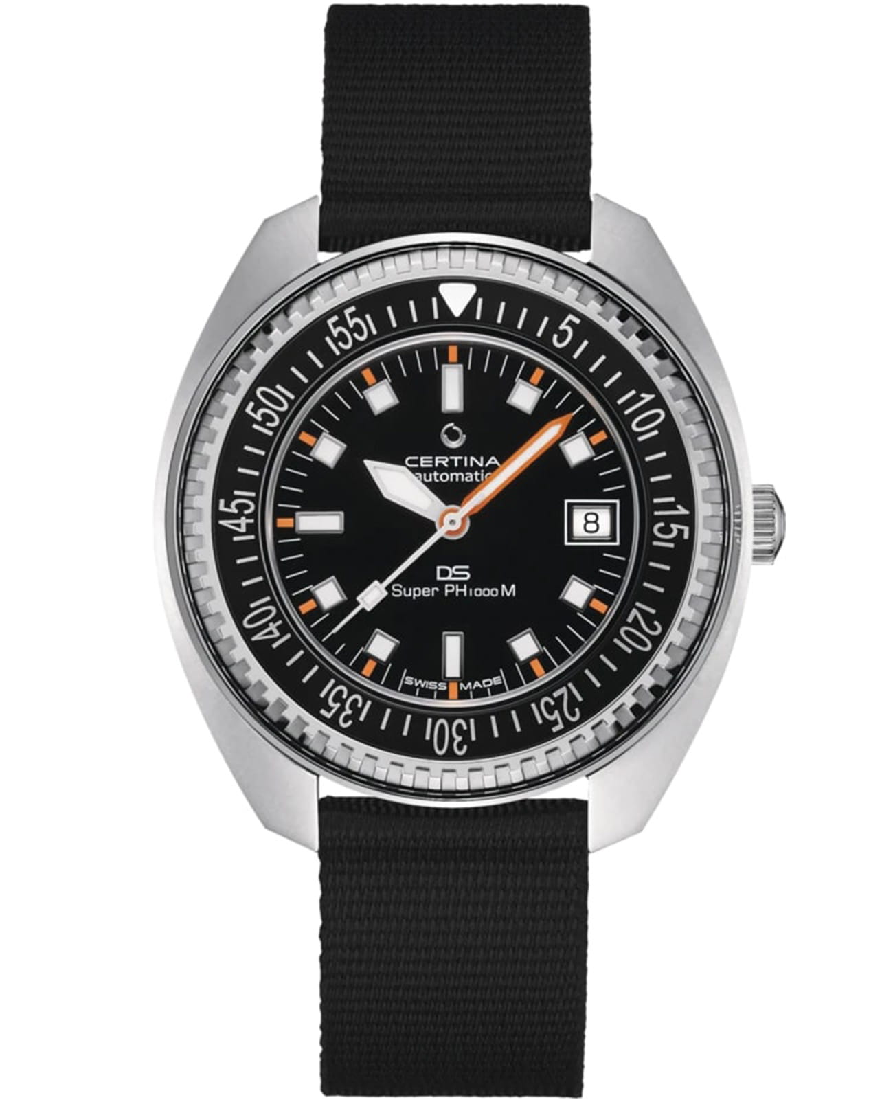 Оригинальные часы Certina Certina DS SUPER PH1000M C024.907.18.051.00 в фирменной упаковке от производителя