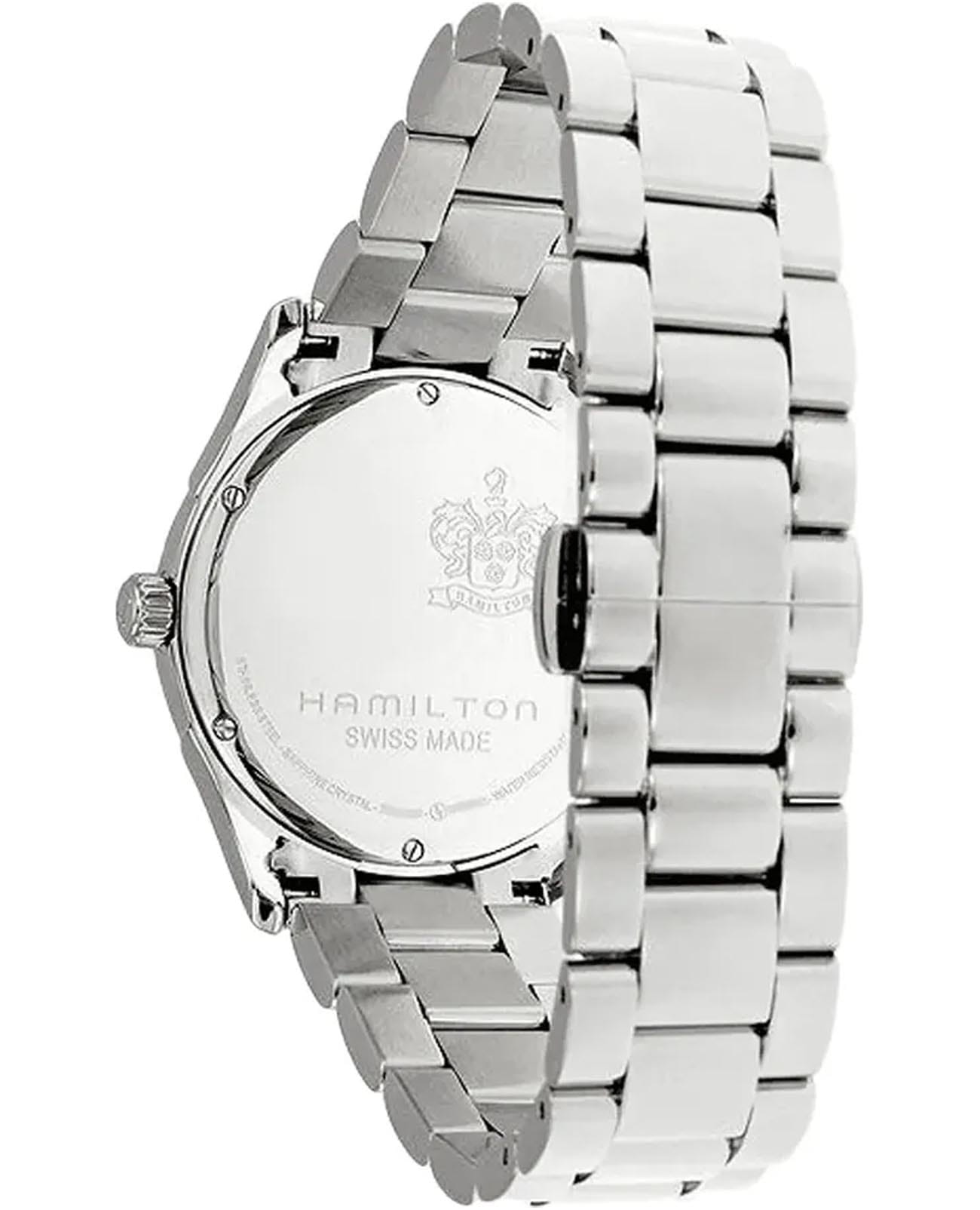 Hamilton Hamilton Jazzmaster Lady Quartz H32351135, jazzmaster швейцария женские часы на браслете нержавеющая сталь боковой вид
