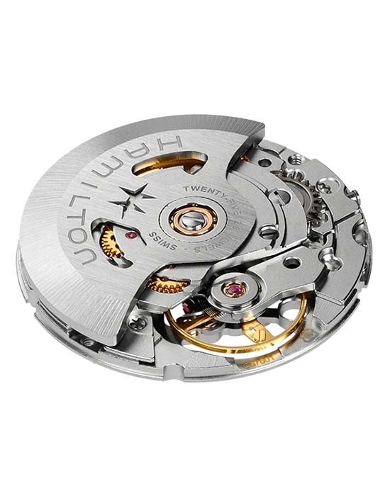 Hamilton Hamilton Khaki Field Auto H70455733  — детали корпуса и кожаный