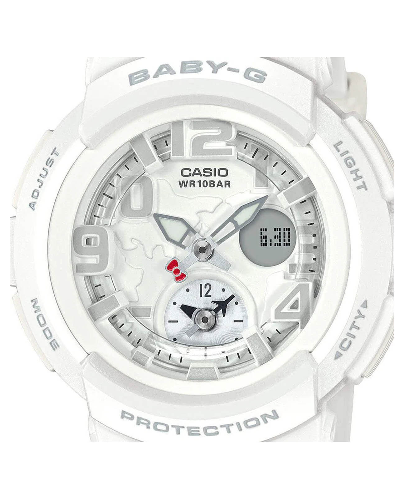 Casio Casio Baby-G BGA-190KT-7BER, baby-g япония женские часы на браслете пластик боковой вид