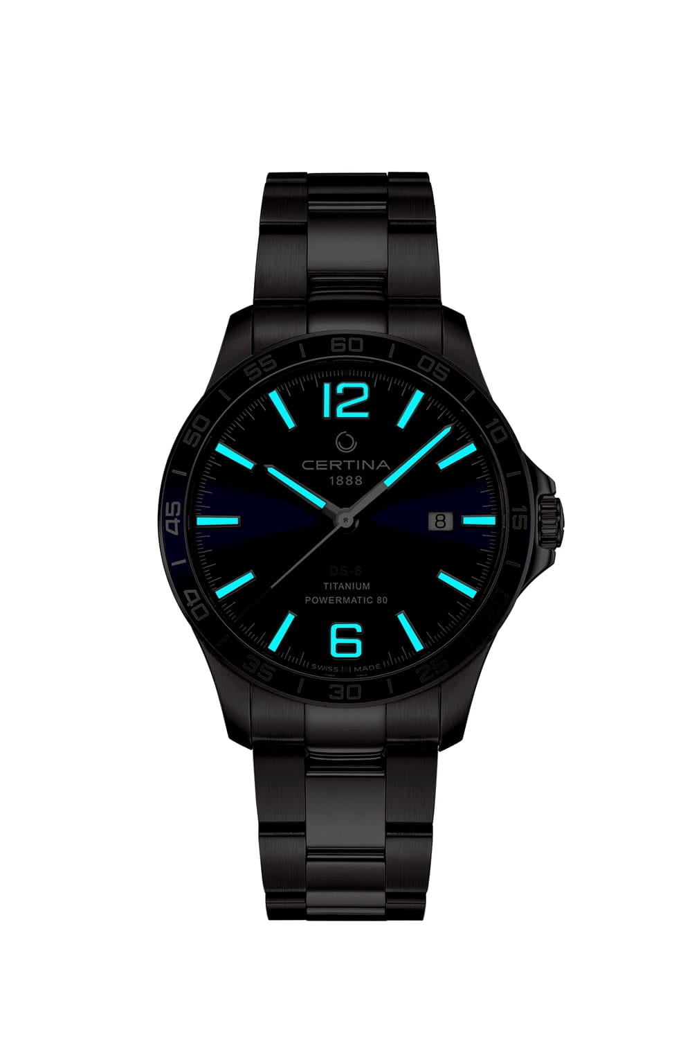 Оригинальные часы Certina Certina DS-8 C033.807.44.047.00 механические калибр механизма powermatic 80.611 общий вид