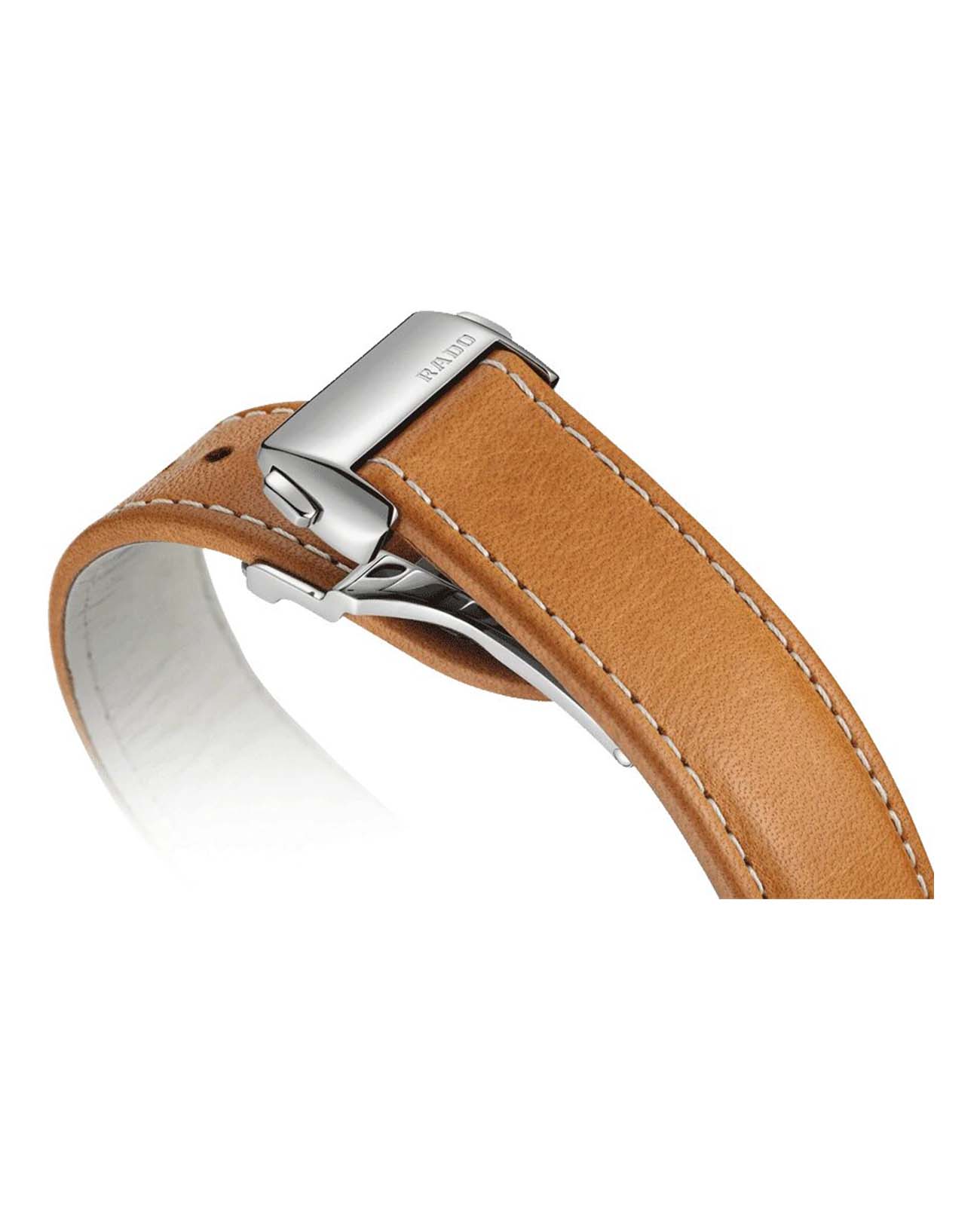 Rado Rado HyperChrome R33019105, hyperchrome швейцария мужские часы на браслете кожаный боковой вид
