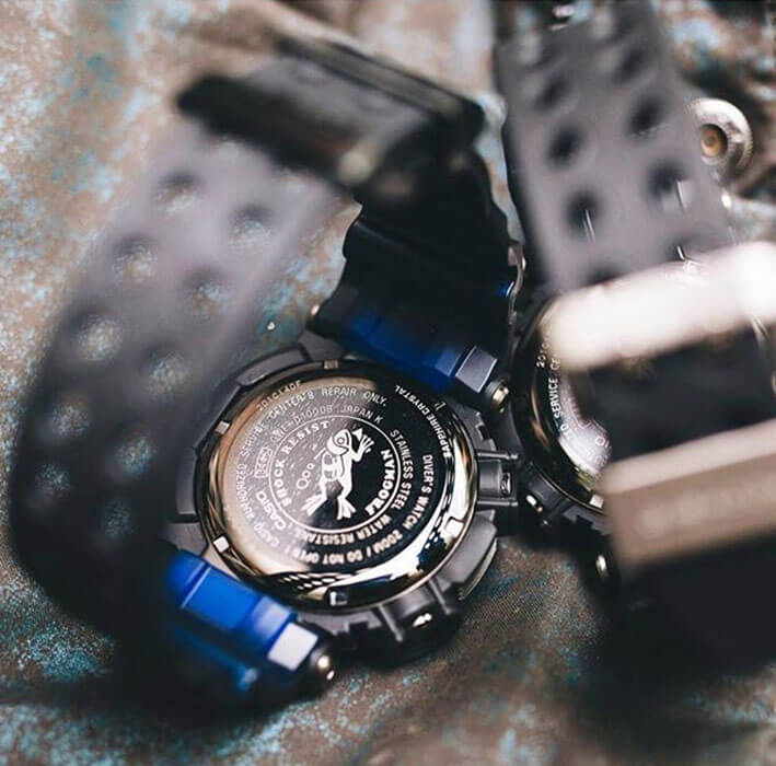 Оригинальные часы Casio Casio G-Shock GWF-D1000B-1E электронные калибр механизма  общий вид