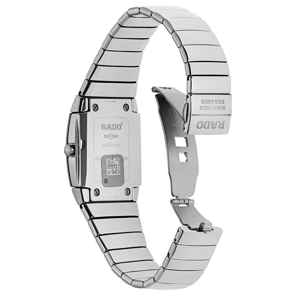 Rado Rado Sintra R13779152, ceramica швейцария женские часы на браслете керамика боковой вид