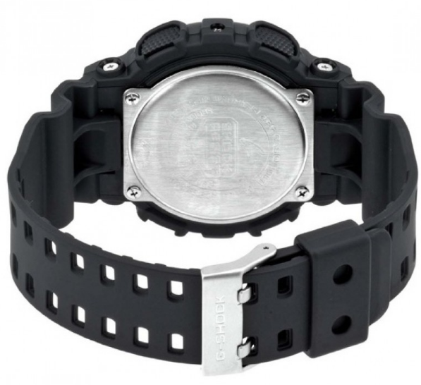 Casio Casio G-Shock GA-100CF-8A, g-shock япония мужские часы на браслете пластик боковой вид