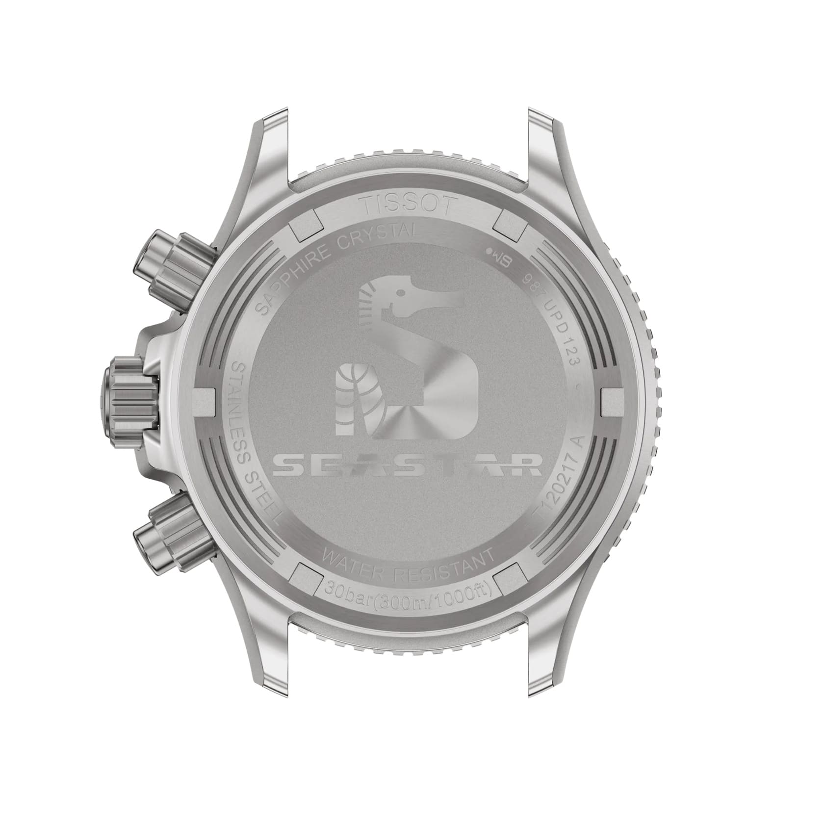 Tissot Tissot Seastar 1000 Quartz Chronograph 38mm T120.217.11.061.00, t-sport швейцария мужские часы на браслете нержавеющая сталь боковой вид
