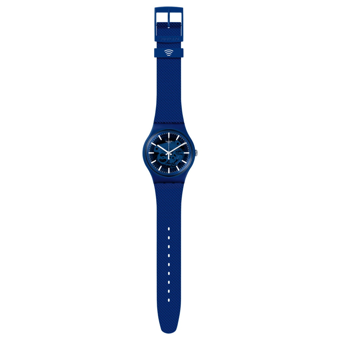 Swatch Swatch New Gent Swatch Pay! SVIN103-5300 , наручные мужские часы фото под углом