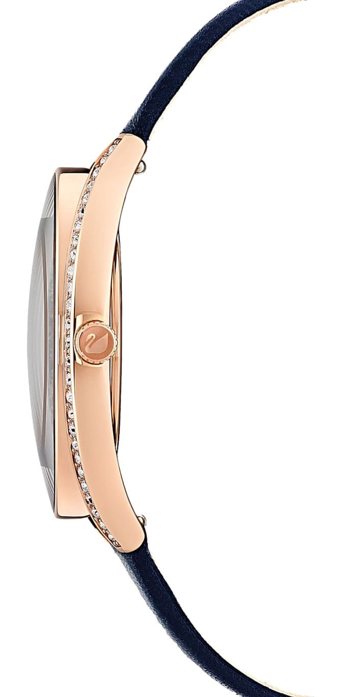Swarovski Swarovski Crystalline Aura 5519447,  швейцария женские часы на браслете кожаный боковой вид