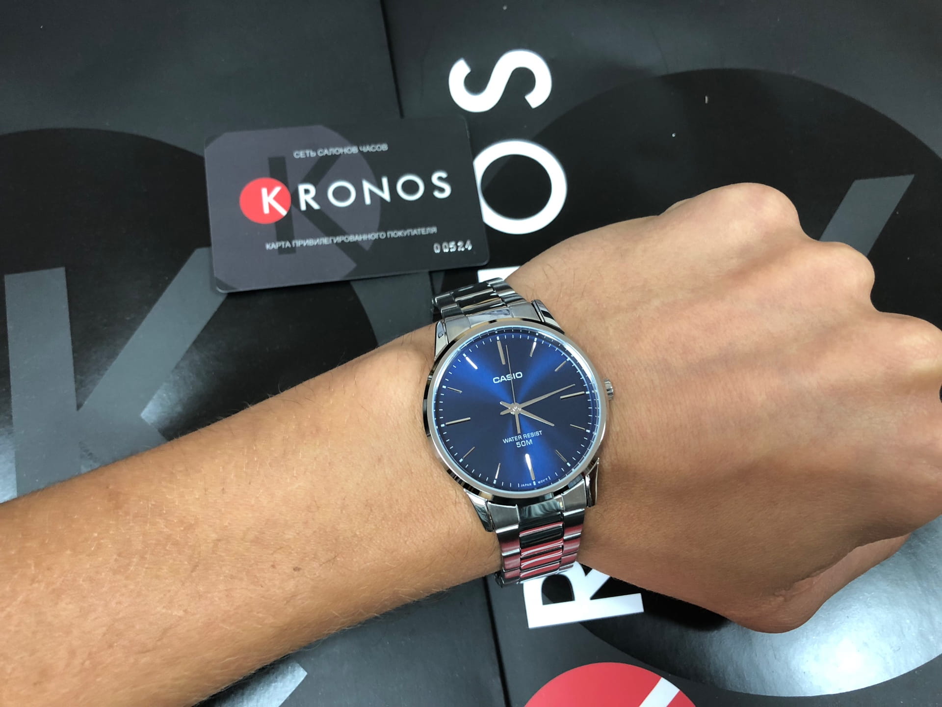 Casio Casio MTP-1303PD-2FVEF  — детали корпуса и нержавеющая сталь