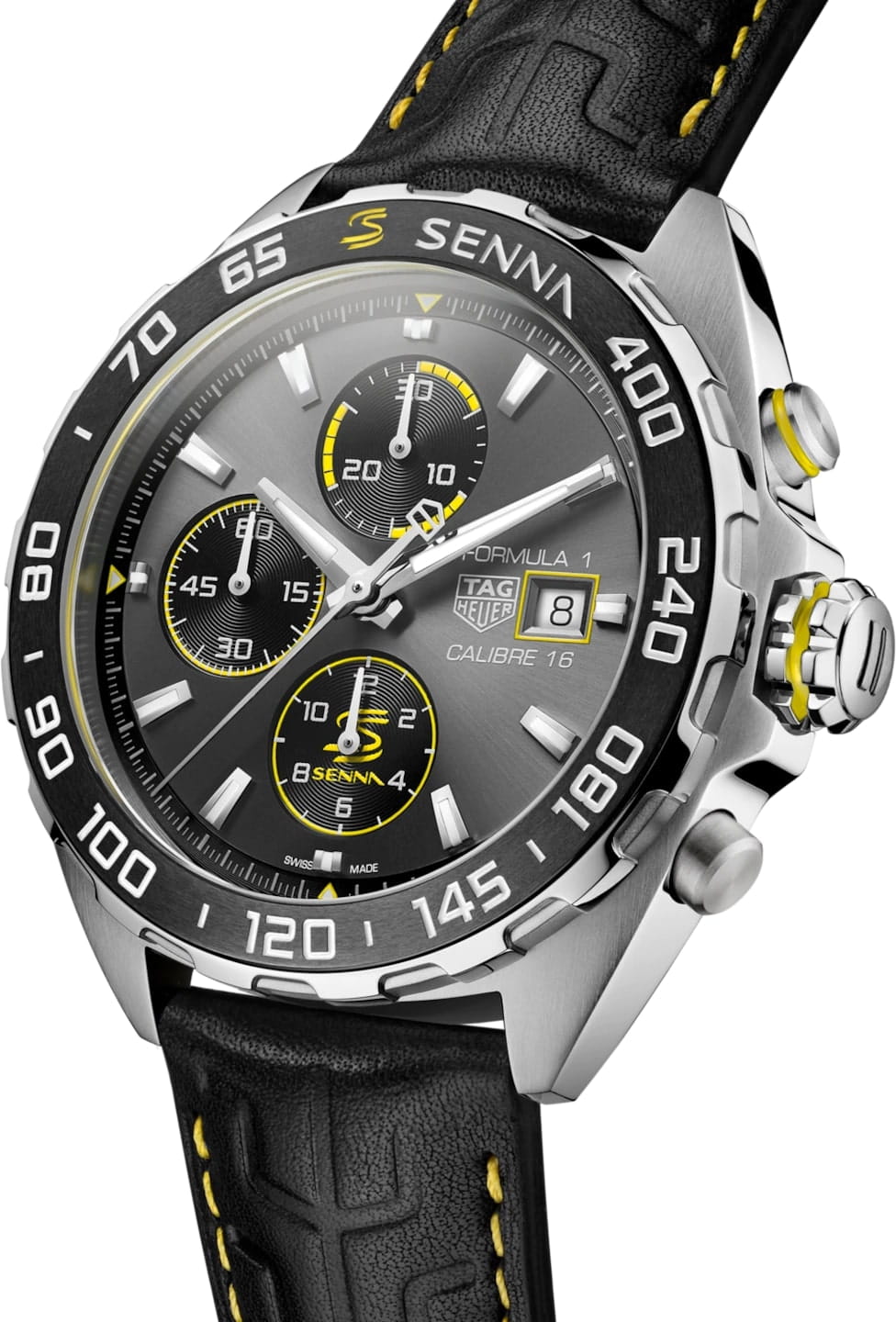 TAG Heuer TAG Heuer Formula 1 Senna Special Edition CAZ201B.FC6487 мужские часы черный циферблат на запястье