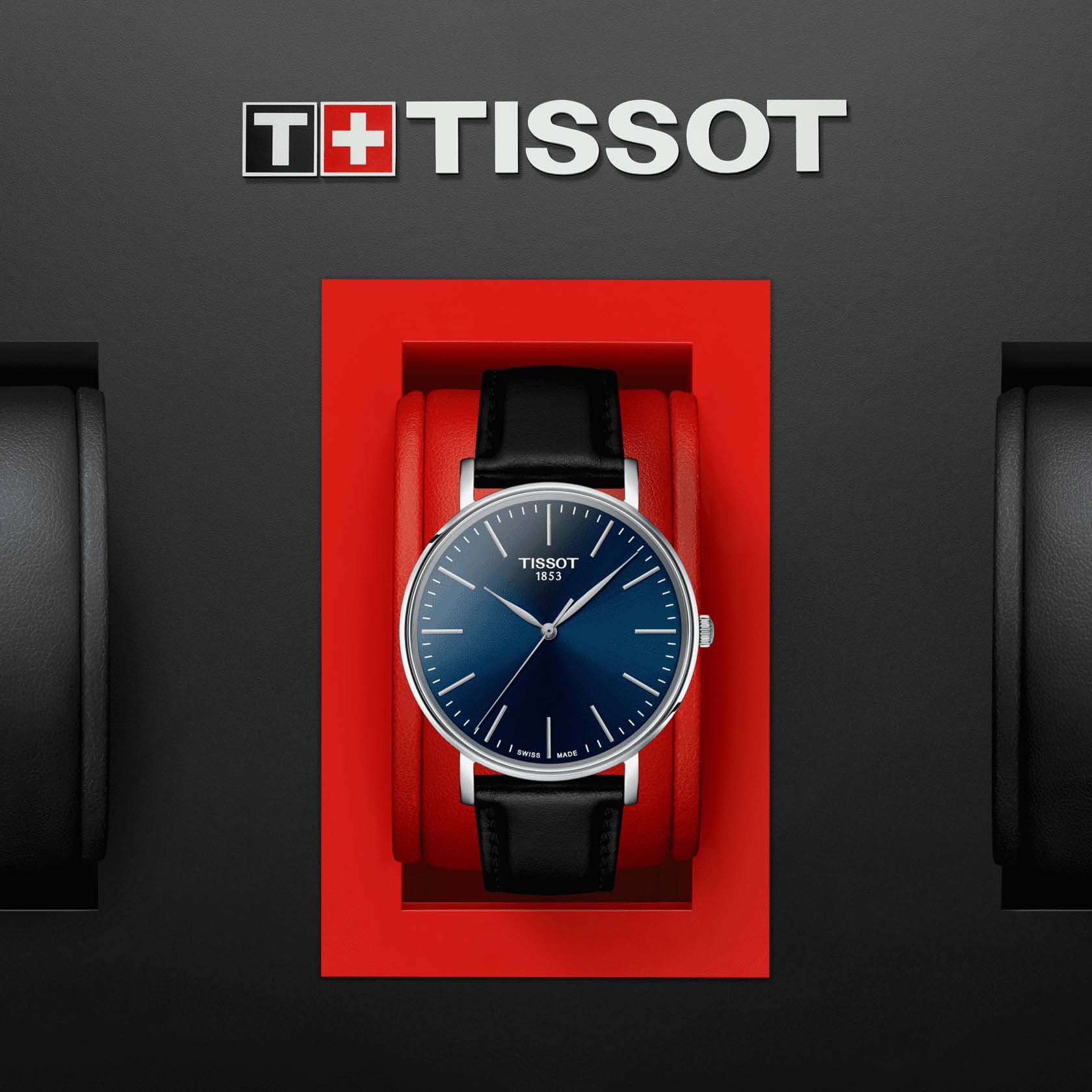 Tissot T1434101604100 мужские часы застежка крупным планом